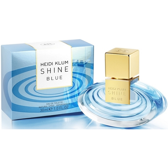 Heidi Klum Shine Blue toaletní voda pro ženy 50 ml