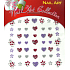Absolute Cosmetics Nail Art samolepicí nálepky na nehty GNS 25 1 aršík