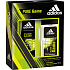 Adidas Pure Game parfémovaný deodorant sklo pro muže 75 ml + sprchový gel 250 ml, kosmetická sada