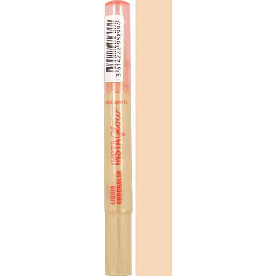 Miss Sporty Insta Glow Liquid Concealer tekutý korektor 001 Radiant Light 1,1 g