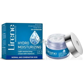 Lirene Hydro Moisturizing Lehký hydratační krém s vitamínem E 50 ml Lirene Hydro Moisturizing Lehký hydratační krém s vitamínem E 50 ml