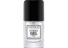 Catrice Power Gel 2in1 Base & Top Coat podkładový i krycí lak na nehty 10 ml