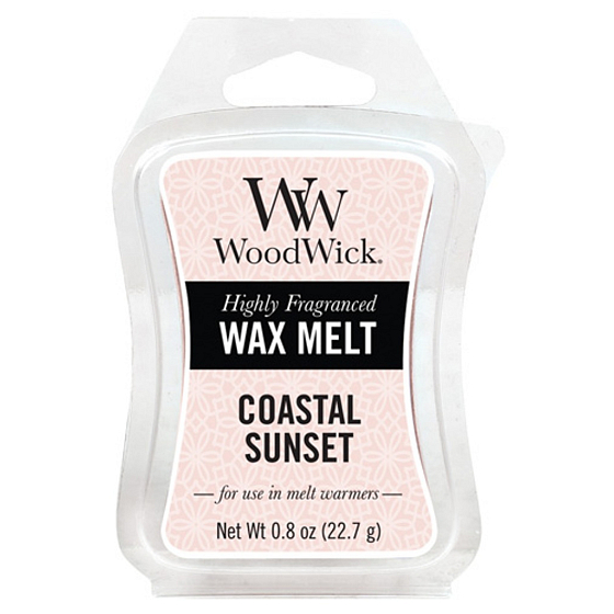 WoodWick Coastal Sunset - Západ slunce na pobřeží vonný vosk do aromalampy 22.7 g