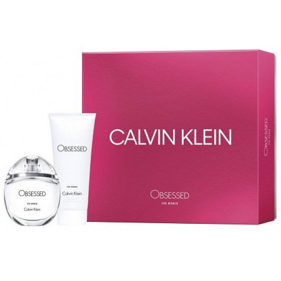 Calvin Klein Obsessed for Woman parfémovaná voda 50 ml + tělové mléko 100 ml, dárková sada
