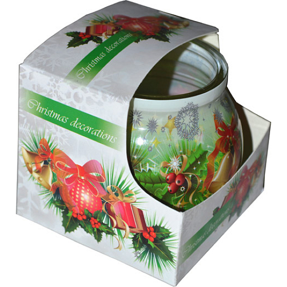 Admit Christmas Decorations aromatyczna świeczka w szkle 80 g