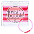 Invisibobble Basic Jelly Twist Ultra tenké gumičky do vlasů červeno-růžové 10 kusů