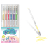 Colorino Pastel długopisy żelowe, przezroczyste 6 kolorów
