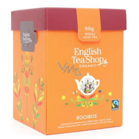 English Tea Shop Bio Rooibos czysty sypany 80 g + drewniana miarka ze spinką