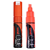Uni Mitsubishi Chalk Marker Křídový popisovač fluo-oranžový 8 mm, PWE-8K
