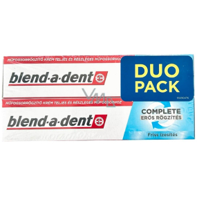 Blend-a-dent Fresh Flavor fixační krém pro zubní náhrady, protézy 2 x 47 g