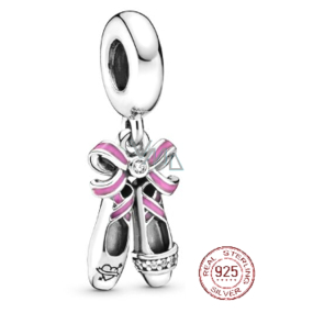 Zawieszka ze srebra 925 Baletki, charms do bransoletki
