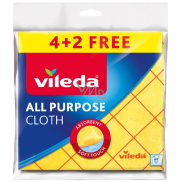 Vileda univerzální hadřík 38 x 40 cm 4 + 2 kusy