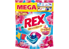 REX kapsuły do prania Aromatherapy Orchid Color 60 prań, 720g