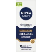 Nivea Men Sensitive żel kremowy do wrażliwej skóry i zarostu, 50 ml