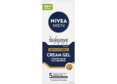 Nivea Men Sensitive żel kremowy do wrażliwej skóry i zarostu, 50 ml