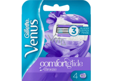Gillette Venus Breeze 2w1 wymienne wkłady do golenia 3 ostrza, 4 sztuki dla kobiet