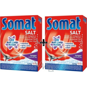 Somat sůl do myčky na nádobí 2 x 1,5 kg