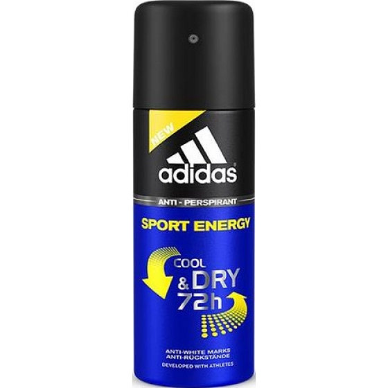 Adidas Cool & Dry 72h Sport Energy antiperspirant deodorant sprej pro muže 150 ml