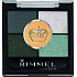 Rimmel London Glam Eyes HD oční stíny 026 Greenwich 3,8 g