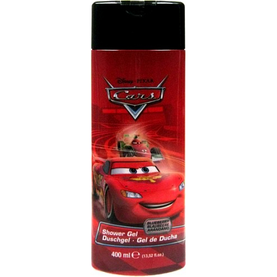 Disney Cars McQueen s vůní borůvky sprchový gel pro děti 400 ml