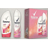 Rexona FW Sexy Tropical Power sprchový gel 250 ml + Sexy Bouquet deodorant sprej pro ženy 150 ml, kosmetická sada