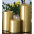 Lima Metal Serie svíčka zlatá válec 80 x 200 mm 1 kus