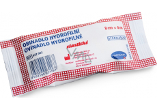 Hartmann Opaska hydrofilna elastyczna sterylna 8 cm x 4 m