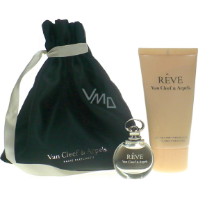 Van Cleef & Arpels Reve parfémovaná voda 4,5 ml + tělové mléko 50 ml + kosmetický pytlík, dárková sada Van Cleef & Arpels Reve parfémovaná voda 4,5 ml + tělové mléko 50 ml + kosmetický pytlík, dárková sada