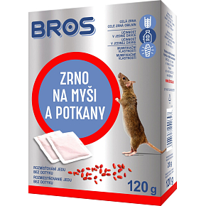 Bros ziarno na myszy, szczury i kuwety, 120 g