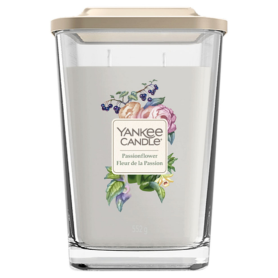 Yankee Candle Passionflower - Květ vášně sojová vonná svíčka Elevation velká sklo 2 knoty 552 g