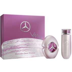 Mercedes-Benz Woman Eau de Parfum parfémovaná voda pro ženy 60 ml + tělové mléko 125 ml, dárková sada