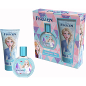 Disney Frozen Elsa toaletní voda 50 ml + třpytivé tělové mléko 150 ml, dárková sada pro děti
