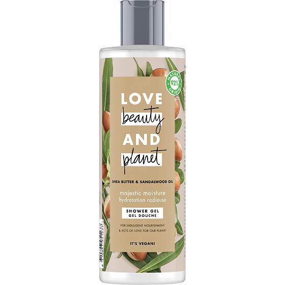 Love Beauty & Planet Masło shea i Drewno sandałowe żel pod prysznic 400 ml