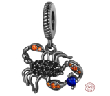 Charm Srebrny 925 Skorpion, zawieszka na bransoletkę zwierzę