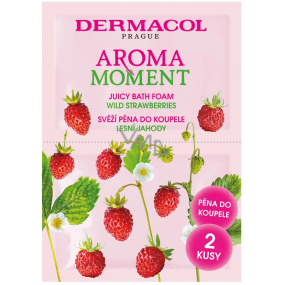 Dermacol Aroma Moment Leśne truskawki płyn do kąpieli 2 x 15 ml