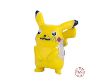 Zawieszka Srebrna 925 Pokemon Pikachu, koralik do bransoletki film
