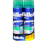 Gillette Series Sensitive Aloe Vera żel do golenia dla mężczyzn 2 x 200 ml, duopack
