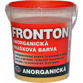 Fronton proszkowy kolor do mieszanek budowlanych zapraw i betonów, 0651 żółty, 800 g