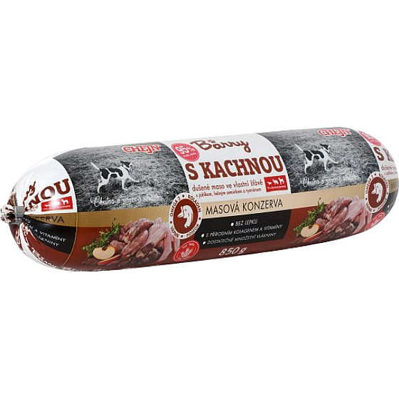 Chejn BARRY z kaczką konserwa dla psów, 850 g