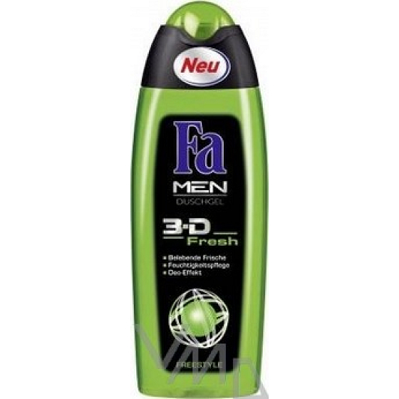 Fa Men 3D Freestyle sprchový gel pro muže 250 ml