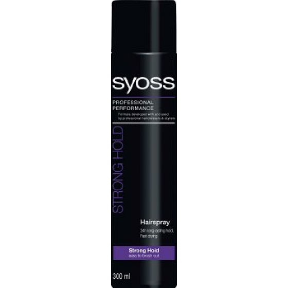 Syoss Strong Hold silná fixace a flexibilní kontrola lak na vlasy 300 ml