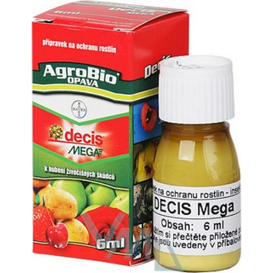 AgroBio Decis Mega přípravek na ochranu rostlin k hubení živočišných škůdců 6 ml