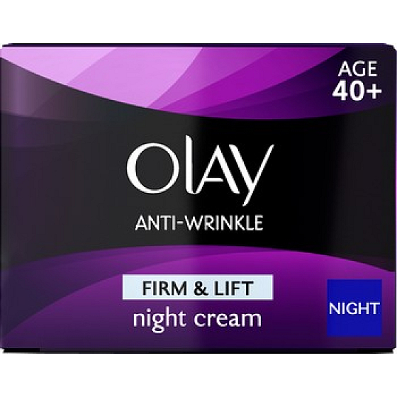 Olay Anti-Wrinkle Firm & Lift noční krém pro normální až suchou pleť 50 ml
