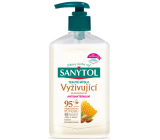 Sanytol Regenerujące Mleko Migdałowe & Kaszka Mleczna dezynfekujące mydło, 250 ml z dozownikiem