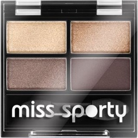 Miss Sporty Studio Colour Quattro cieni do oczu 403 Smoky Brown Eyes 3,2 g