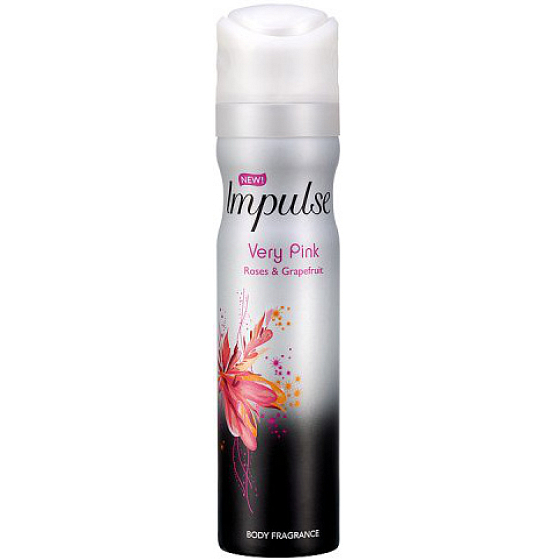 Impulse Very Pink parfémovaný deodorant sprej pro ženy 75 ml