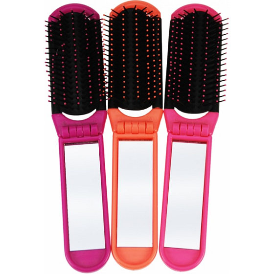 Body Collection kartáč skládací se zrcátkem 3022 1 kus