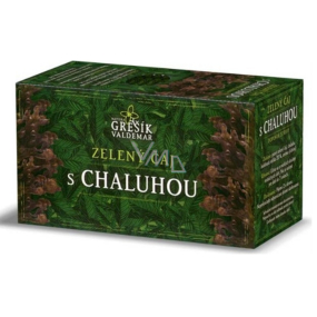 Greśík Zielony czaj z chaluhem napełniającym saszetek do diety redukcyjnej 20x1,5 g wywołuje uczucie sytości