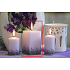 Lima Lavender vonná svíčka světle fialová hranol 65 x 120 mm 1 kus