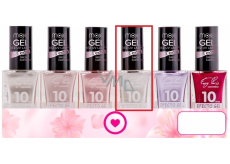 Moje Easy Paris 10Days Efecto Gel lak do paznokci 028 Błyszcząca biała 15 ml